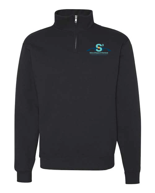S3LC Jerzees Unisex Nublend® Cadet Collar Quarter-Zip Sweatshirt CVES25