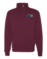 CVESLC Jerzees Unisex Nublend® Cadet Collar Quarter-Zip Sweatshirt CVES25
