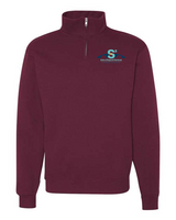 S3LC Jerzees Unisex Nublend® Cadet Collar Quarter-Zip Sweatshirt CVES25