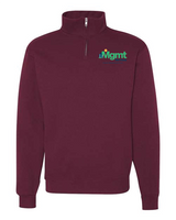 MGMTLC Jerzees Unisex Nublend® Cadet Collar Quarter-Zip Sweatshirt CVES25