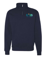 CVESLC Jerzees Unisex Nublend® Cadet Collar Quarter-Zip Sweatshirt CVES25