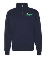 MGMTLC Jerzees Unisex Nublend® Cadet Collar Quarter-Zip Sweatshirt CVES25