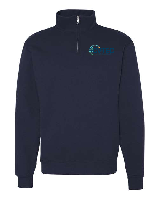 CVTECLC Jerzees Unisex Nublend® Cadet Collar Quarter-Zip Sweatshirt CVES25