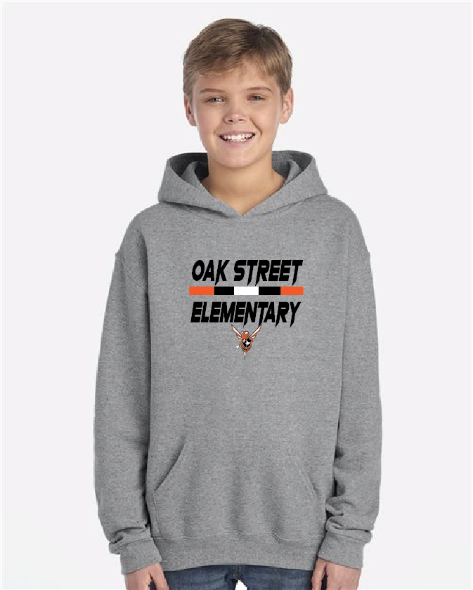 Power Play Jerzees Youth NuBlend® Hooded Sweatshirt Oak25
