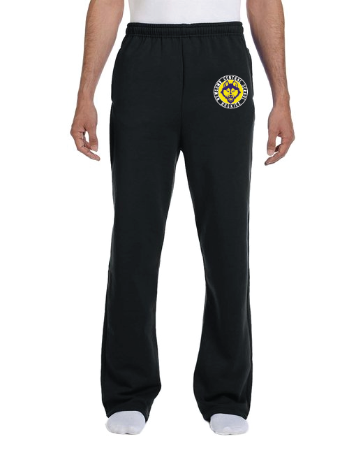 Huskies Jerzees Adult NuBlend® Open-Bottom Fleece Sweatpant NCSH25