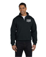 Stacked Jerzees Adult NuBlend® Quarter-Zip Cadet Collar Sweatshirt SLC25