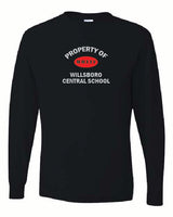 Property Of Jerzees Men's Dri-Power® Long Sleeve 50-50 T-Shirt Wills25