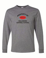 Property Of Jerzees Men's Dri-Power® Long Sleeve 50-50 T-Shirt Wills25