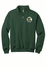 Bobcats Jerzees® NuBlend® 1-4-Zip Cadet Collar Sweatshirt NAC25