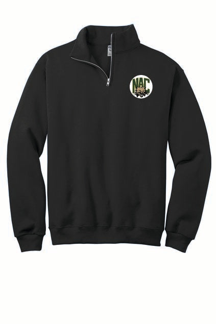 Bobcats Jerzees® NuBlend® 1-4-Zip Cadet Collar Sweatshirt NAC25
