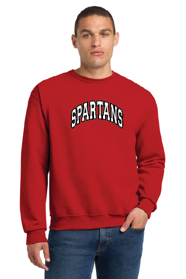 Arched Jerzees® NuBlend® Crewneck Sweatshirt 6fund 25