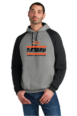 Reese Jerzees® Unisex NuBlend® Colorblock Raglan Hoodie Sweatshirt PHS25