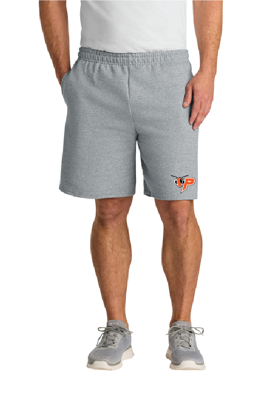 PBee Jerzees® Unisex NuBlend® Pocketed Sweat Short SMS25