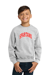 Arched Jerzees® Youth NuBlend® Crewneck Sweatshirt 6fund 25