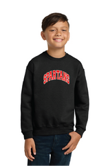 Arched Jerzees® Youth NuBlend® Crewneck Sweatshirt 6fund 25
