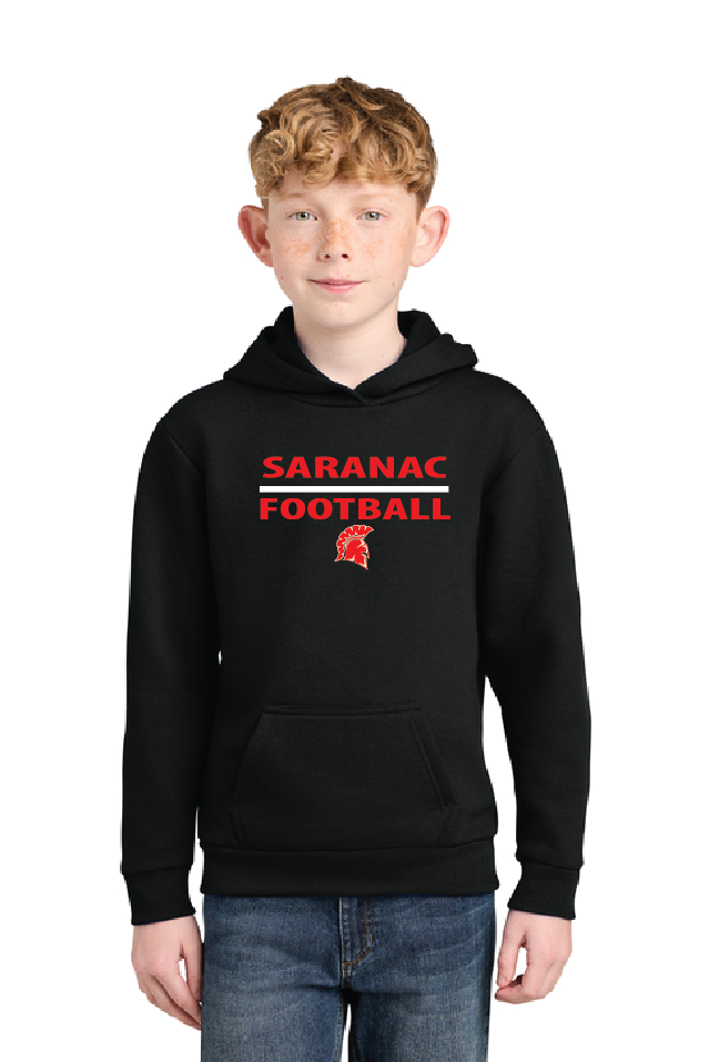 Kickoff Port & Co® Youth Easy Fleece Pullover Hooded Sweatshirt AFLFall26