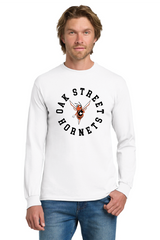 Kreis Gildan® - Heavy Cotton™ 100% Cotton Long Sleeve T-Shirt Oak