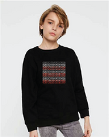 Shadow LAT Youth Elevated Fleece Crewneck Sweatshirt 6fund 25