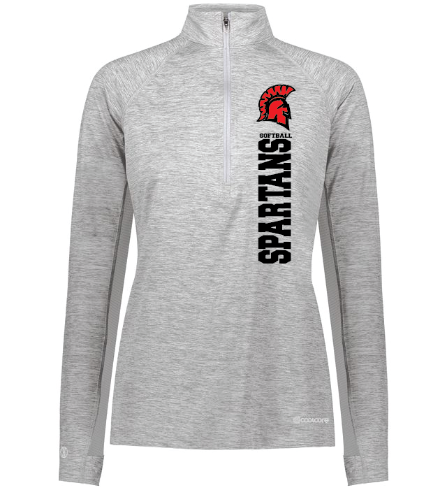 Velocity Holloway Ladies Electrify 1-2 Zip Pullover Powered by Coolcore®Athletic SCS Softball