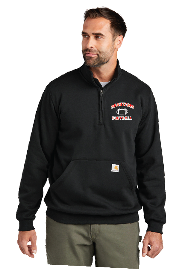 MVP Carhartt® Midweight 1/4-Zip Mock Neck Sweatshirt Saranac FB