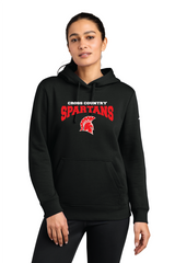 Leroux Nike Women's Club Fleece Sleeve Swoosh Pullover Hoodie SARXC26
