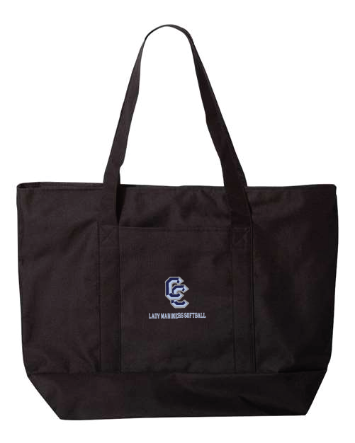 Shield Liberty Bags Bay View Giant Zippered Tote CCLM25