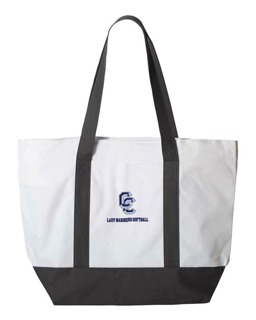 Shield Liberty Bags Bay View Giant Zippered Tote CCLM25