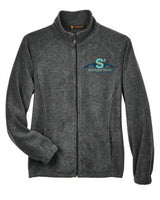 CVES Harriton Ladies' 8 oz. Full-Zip Fleece S3