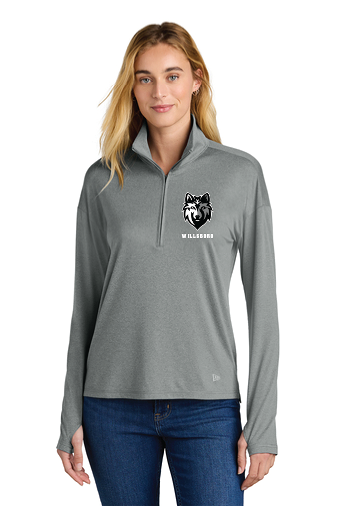 Mascot New Era® Women’s Power 1/2-Zip WillsCSD