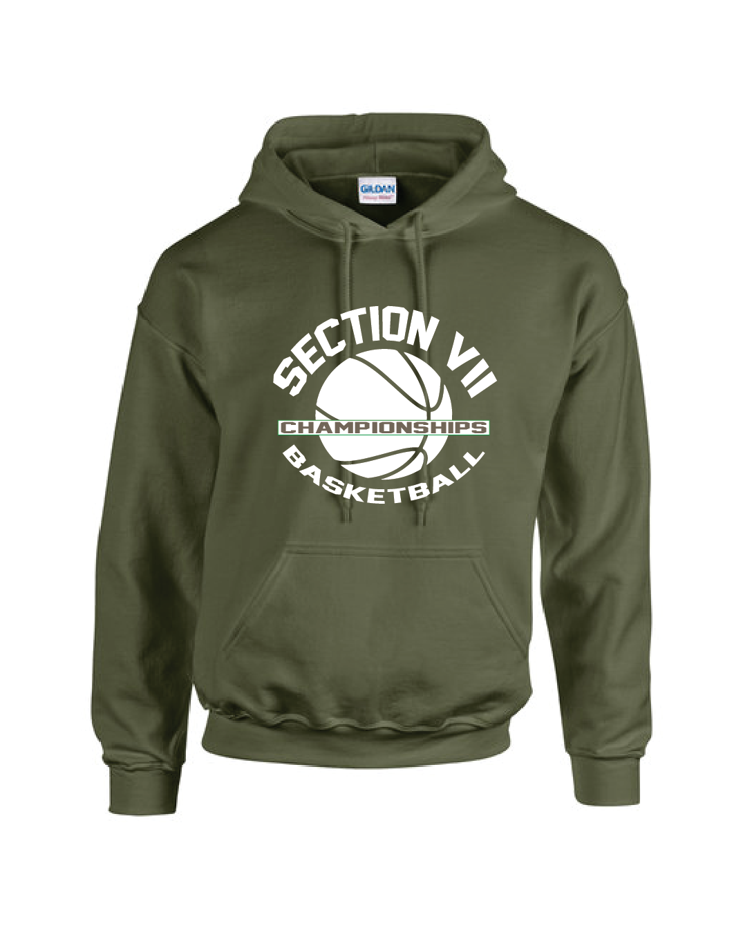 Masters Gildan Adult Heavy Blend™ Hooded Sweatshirt Hoops25