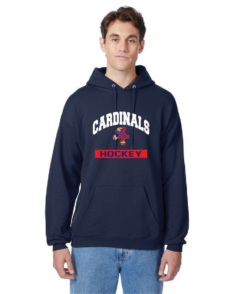 Minus 1 Retro Hanes Unisex Ecosmart® Pullover Hooded Sweatshirt PSUHKY