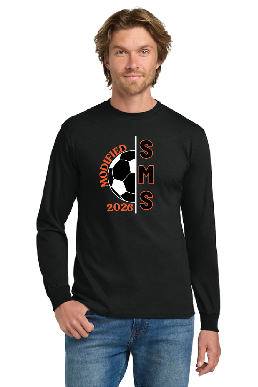 2026 SMS Mod Soccer Youth Gildan Long Sleeve Shirt