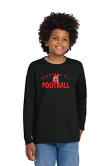 Moss Gildan® Youth Heavy Cotton™ 100% Cotton Long Sleeve T-Shirt AFLFall26