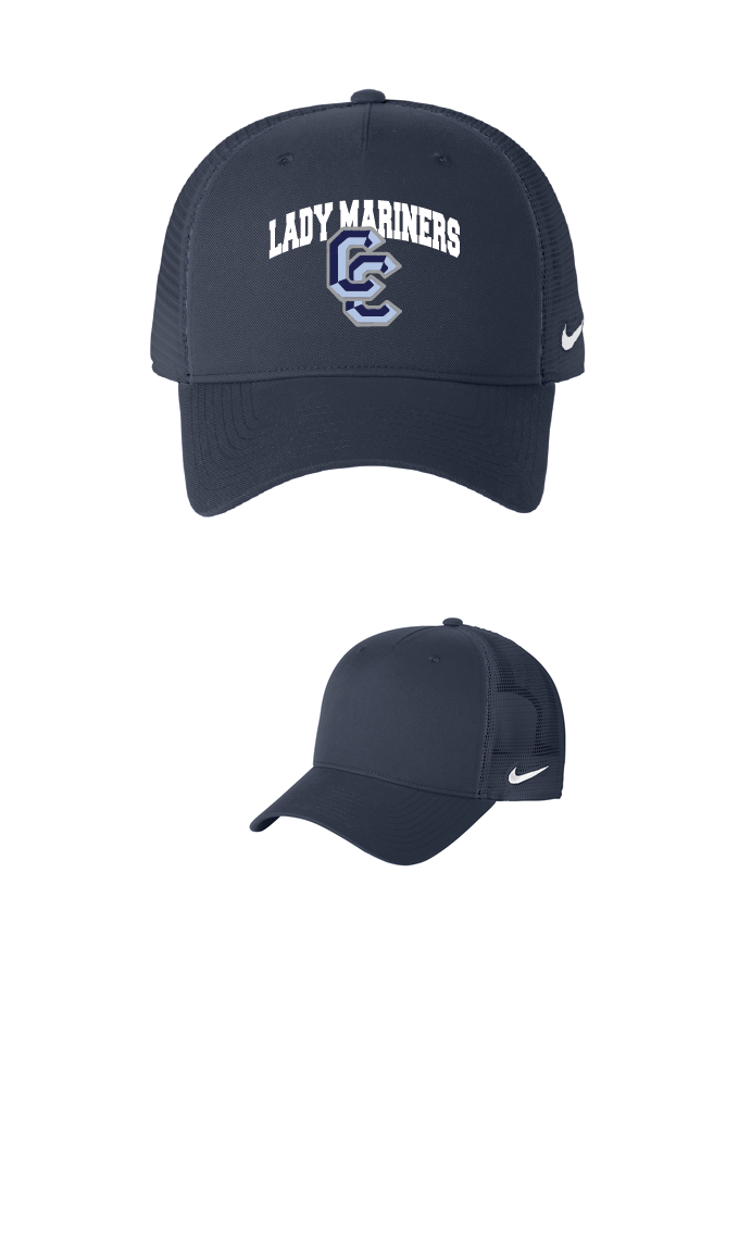 Arched Nike Snapback Mesh Trucker Cap CCLM25