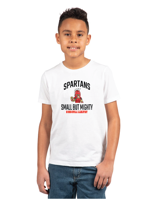 Tiny Next Level Apparel Youth CVC Crew MELS25