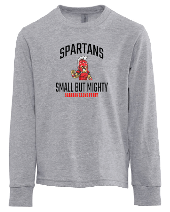 Tiny Next Level Apparel Youth Cotton Long Sleeve T-Shirt SES25