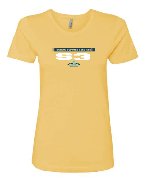 Pasta S3 Next Level Women’s Cotton T-Shirt Banana CVES25