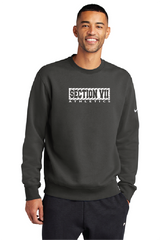 Vortex Nike Club Fleece Sleeve Swoosh Crew VII Branded