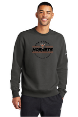 Reign Nike Club Fleece Sleeve Swoosh Crew Oak25