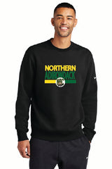 Show Nike Club Fleece Sleeve Swoosh Crew NAC25