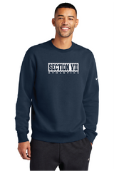 Vortex Nike Club Fleece Sleeve Swoosh Crew VII Branded