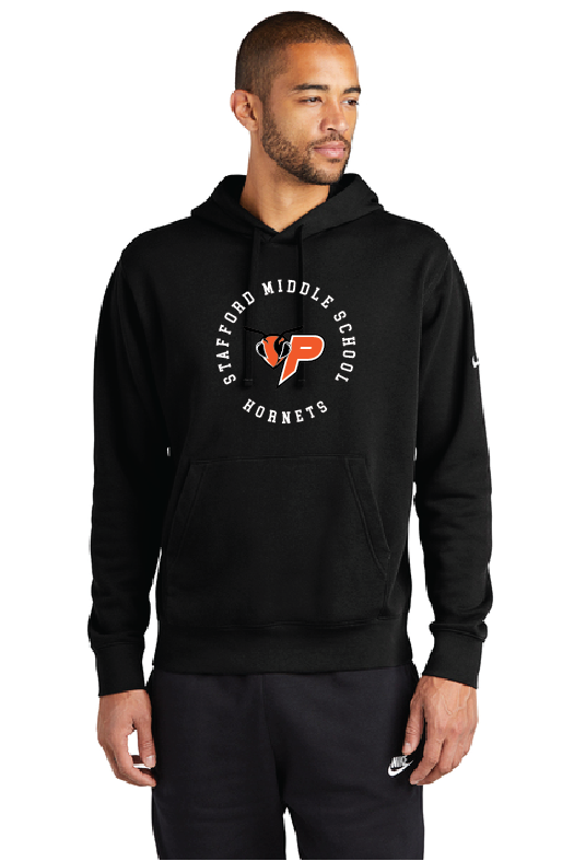 Target Nike Club Fleece Sleeve Swoosh Pullover Hoodie SMS25