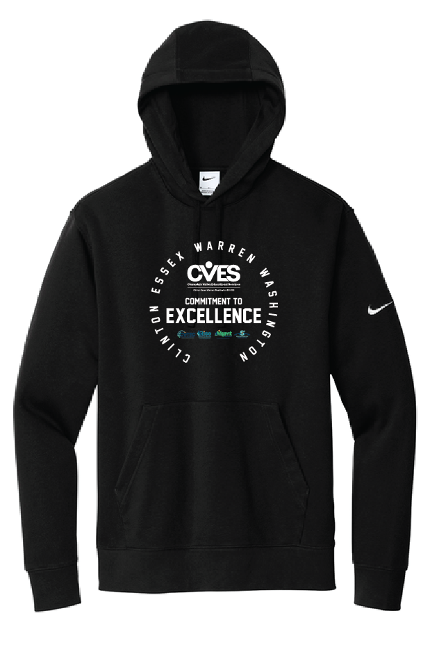 Spencer CVES Nike Club Fleece Sleeve Swoosh Pullover Hoodie CVES25