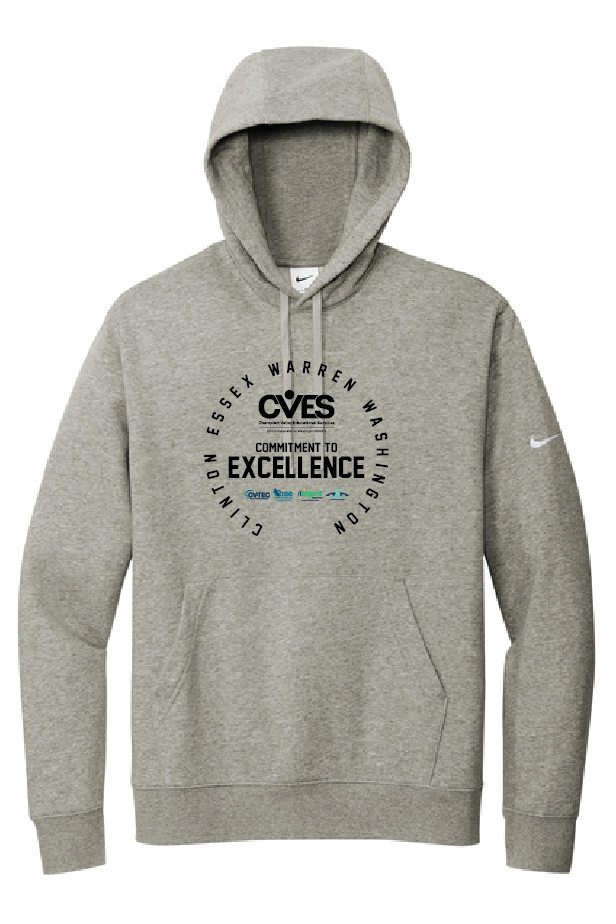 Spencer CVES Nike Club Fleece Sleeve Swoosh Pullover Hoodie CVES25