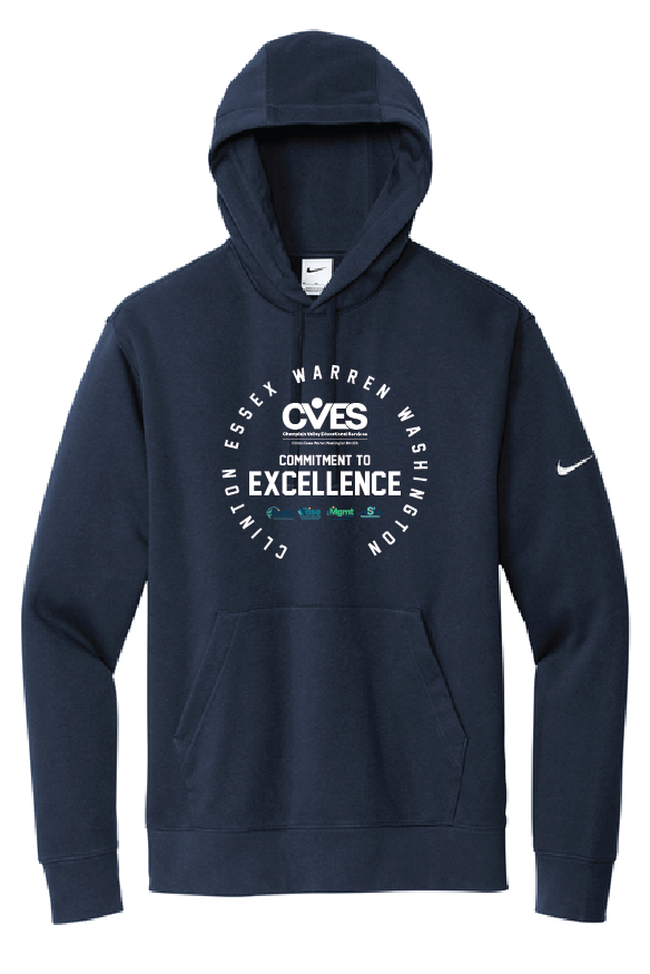 Spencer CVES Nike Club Fleece Sleeve Swoosh Pullover Hoodie CVES25