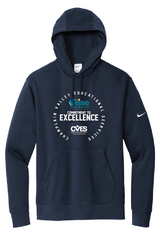 Spencer RISE Nike Club Fleece Sleeve Swoosh Pullover Hoodie CVES25