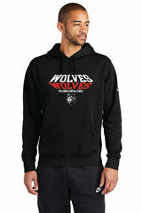 3D Nike Club Fleece Sleeve Swoosh Pullover Hoodie Wills25
