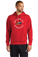 Kreis Nike Club Fleece Sleeve Swoosh Pullover Hoodie VII BRanded
