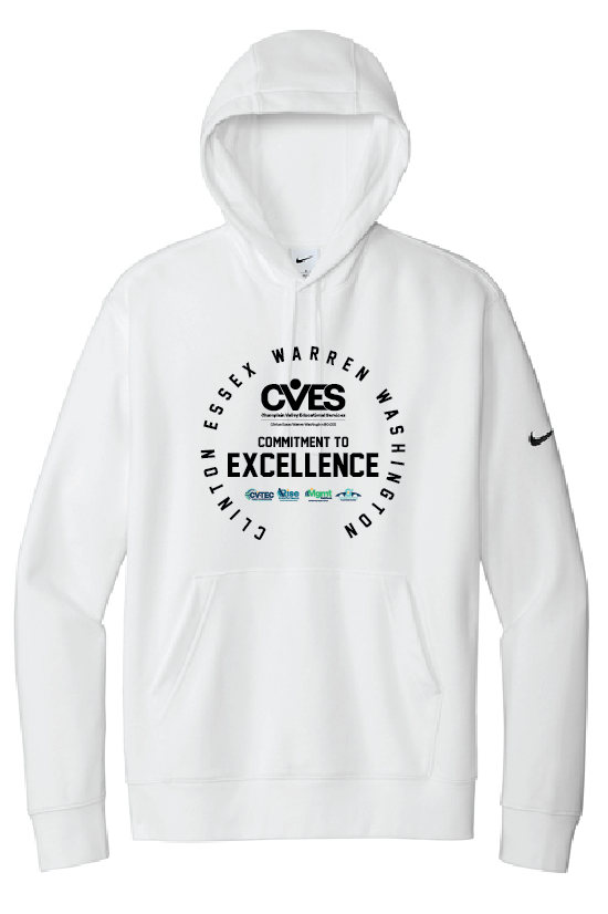 Spencer CVES Nike Club Fleece Sleeve Swoosh Pullover Hoodie CVES25