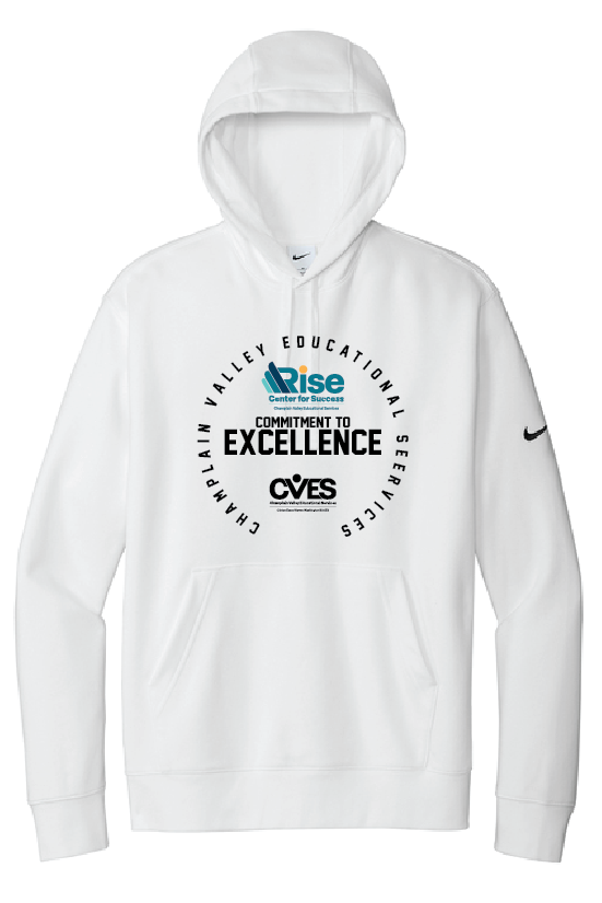 Spencer RISE Nike Club Fleece Sleeve Swoosh Pullover Hoodie CVES25